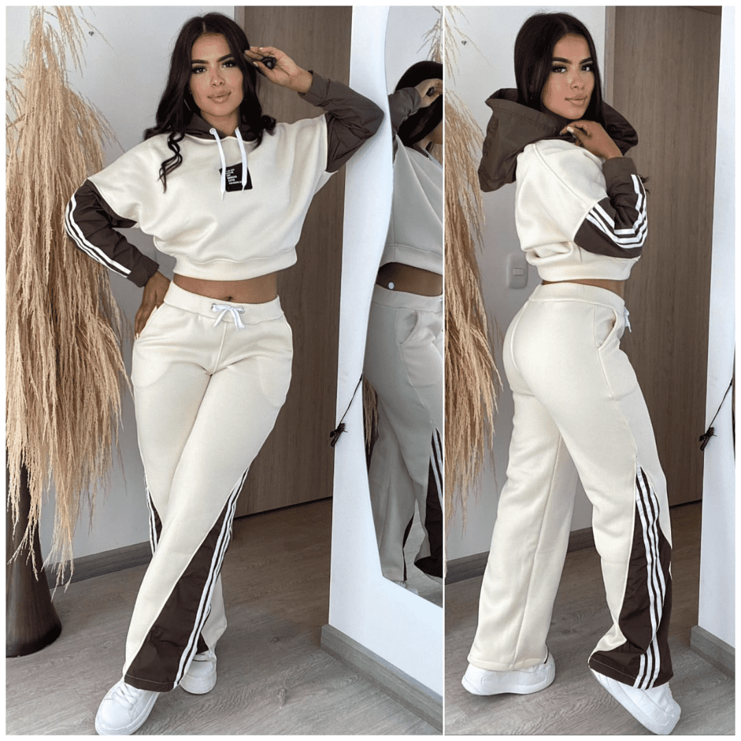 CONJUNTO MOCCA OVERSIZE🤎 ¡SUPER OFERTA! 40% OFF