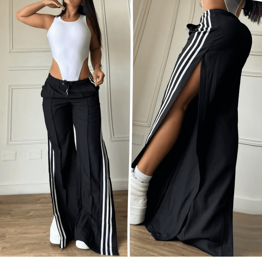 SET PANTALON Y BASICA CORTA 🖤 30% OFF