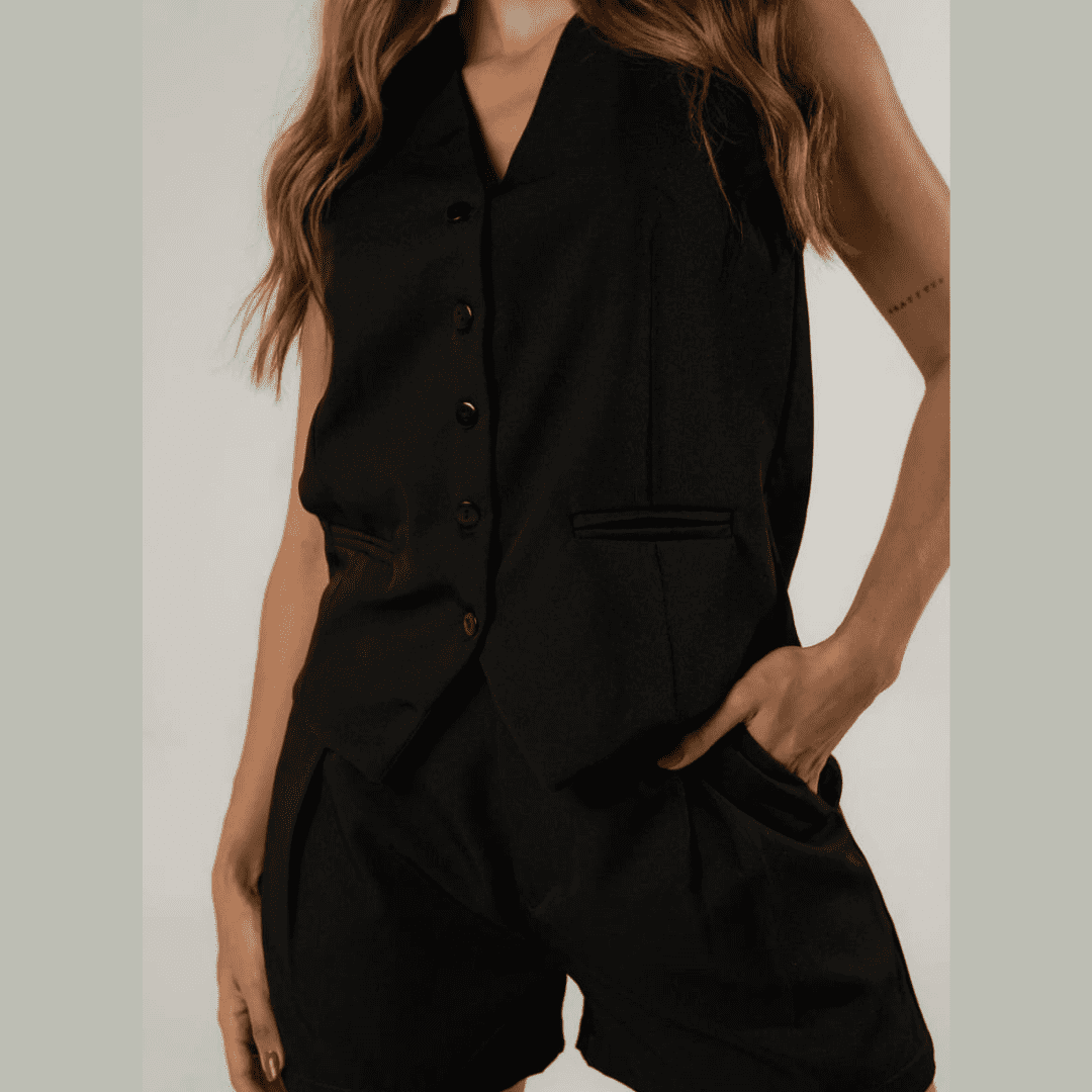 SET CHALECO+ SHORT ¡SUPER OFERTA SOLO POR HOY! 30%OFF