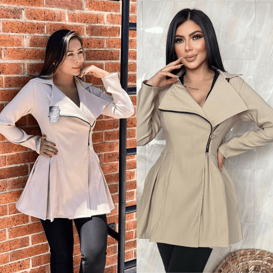 Gabán blazer Princesa🖤 40% OFF