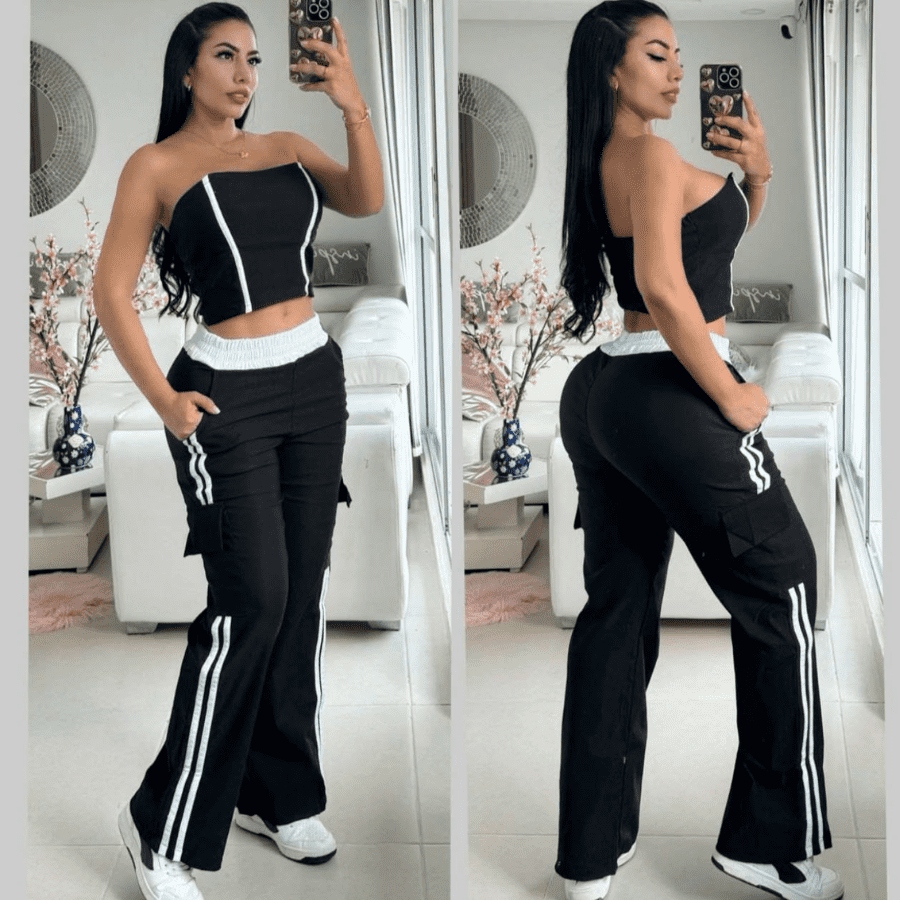 SET PANTALON Y CORSET🖤 40% OFF SOLO POR HOY!!
