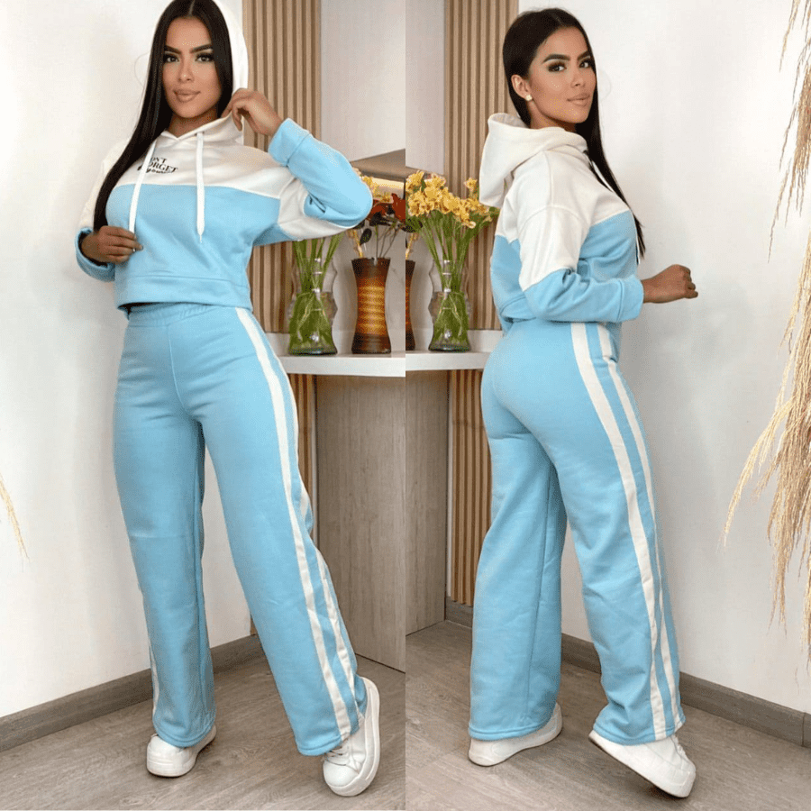 Conjunto de sudadera invierno💙 40 % OFF