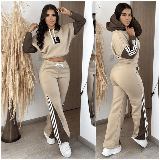 CONJUNTO MOCCA OVERSIZE🤎 ¡SUPER OFERTA! 40% OFF