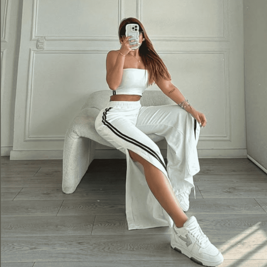NUEVO SET PANTALON Y TOP🖤 30 % OFF