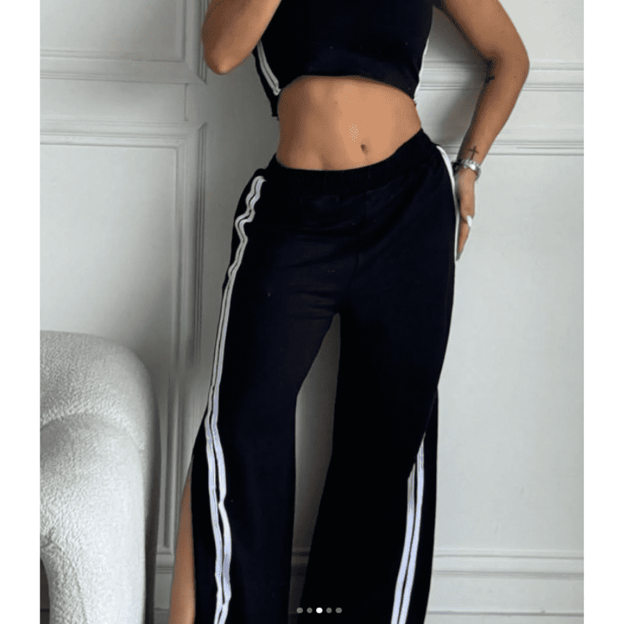 NUEVO SET PANTALON Y TOP🖤 30 % OFF