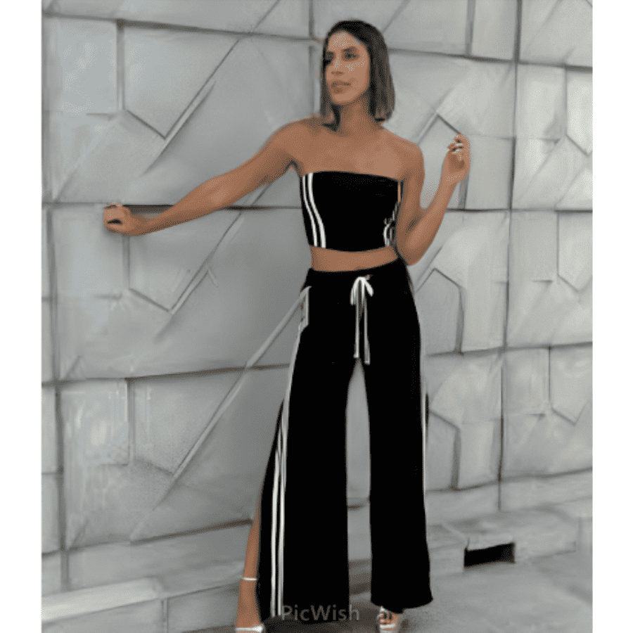 NUEVO SET PANTALON Y TOP🖤 30 % OFF
