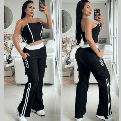 SET PANTALON Y CORSET🖤 40% OFF SOLO POR HOY!!
