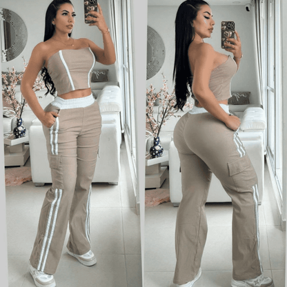 SET PANTALON Y CORSET🖤 40% OFF SOLO POR HOY!!